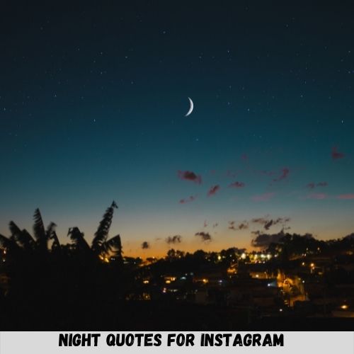 night quotes for instagram