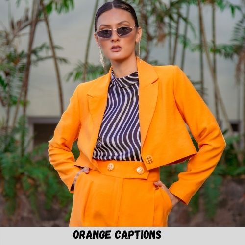 Orange Captions