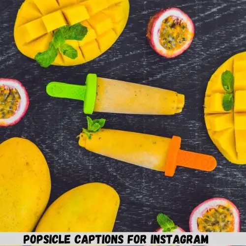 Popsicle Captions For Instagram