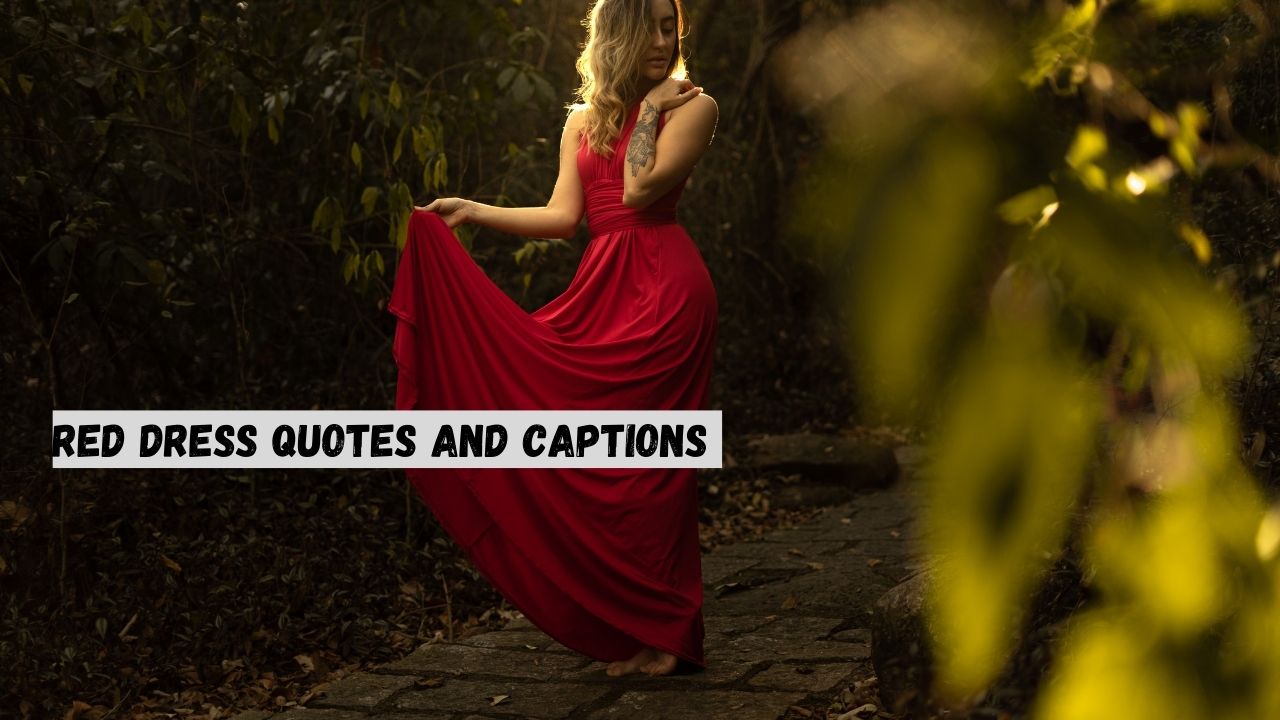 red dress quotes