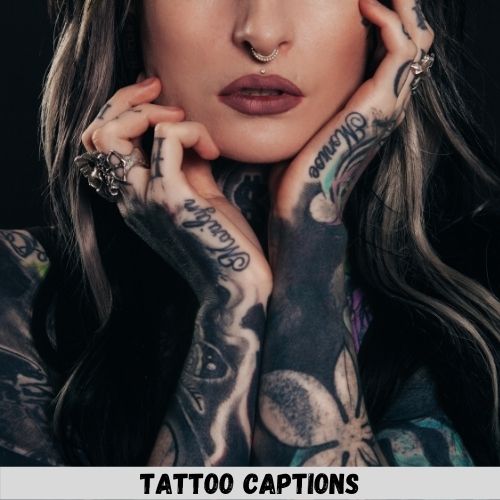 tattoo captions