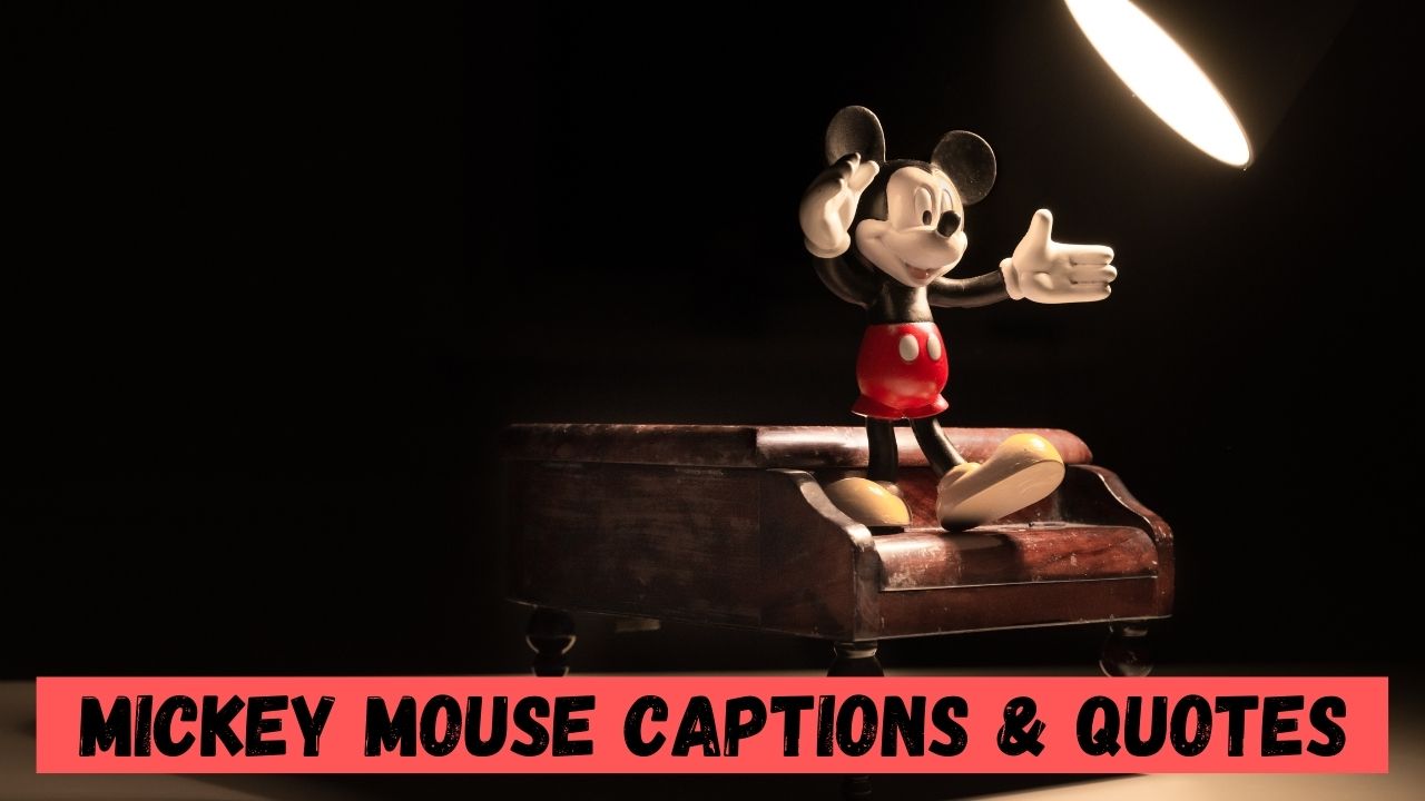Mickey Mouse Captions & Quotes