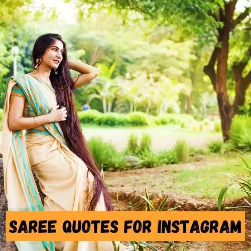 Saree Quotes for Instagram