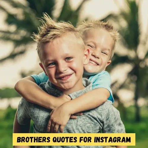 Brothers Quotes for Instagram