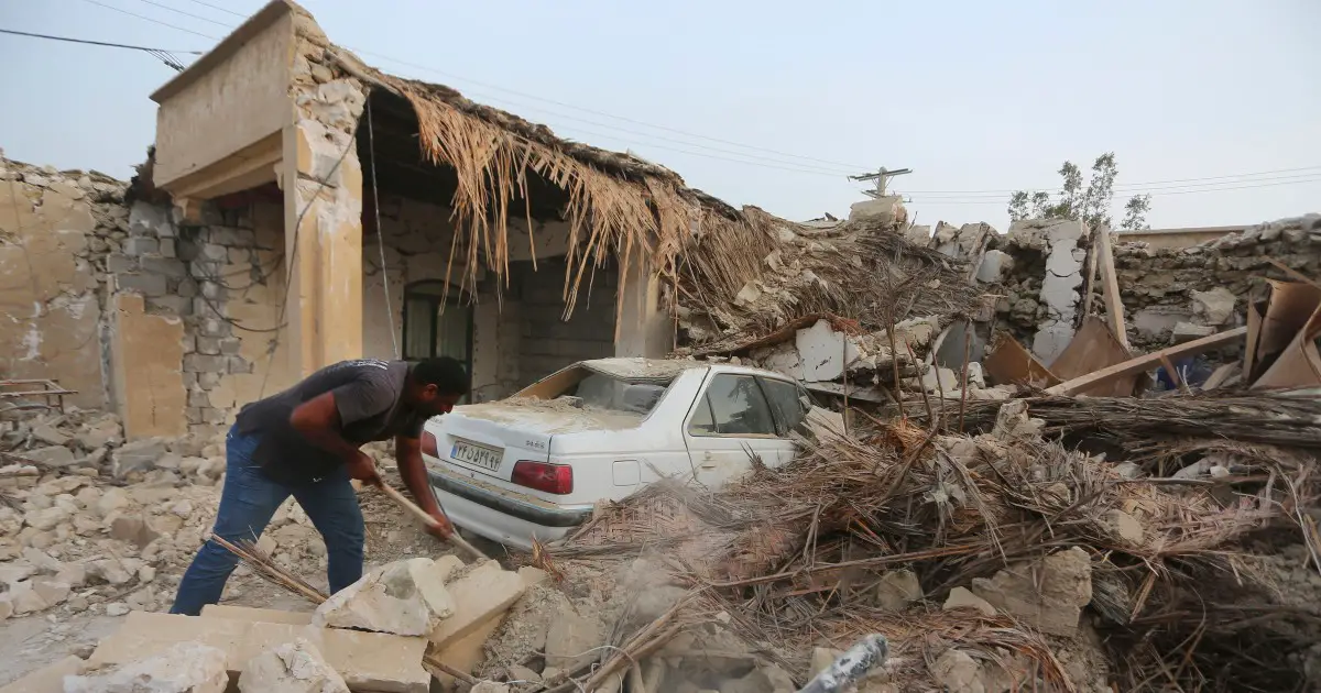 Five dead, 44 injured in strong earthquake in Iran