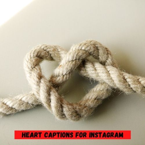 Heart Captions for Instagram