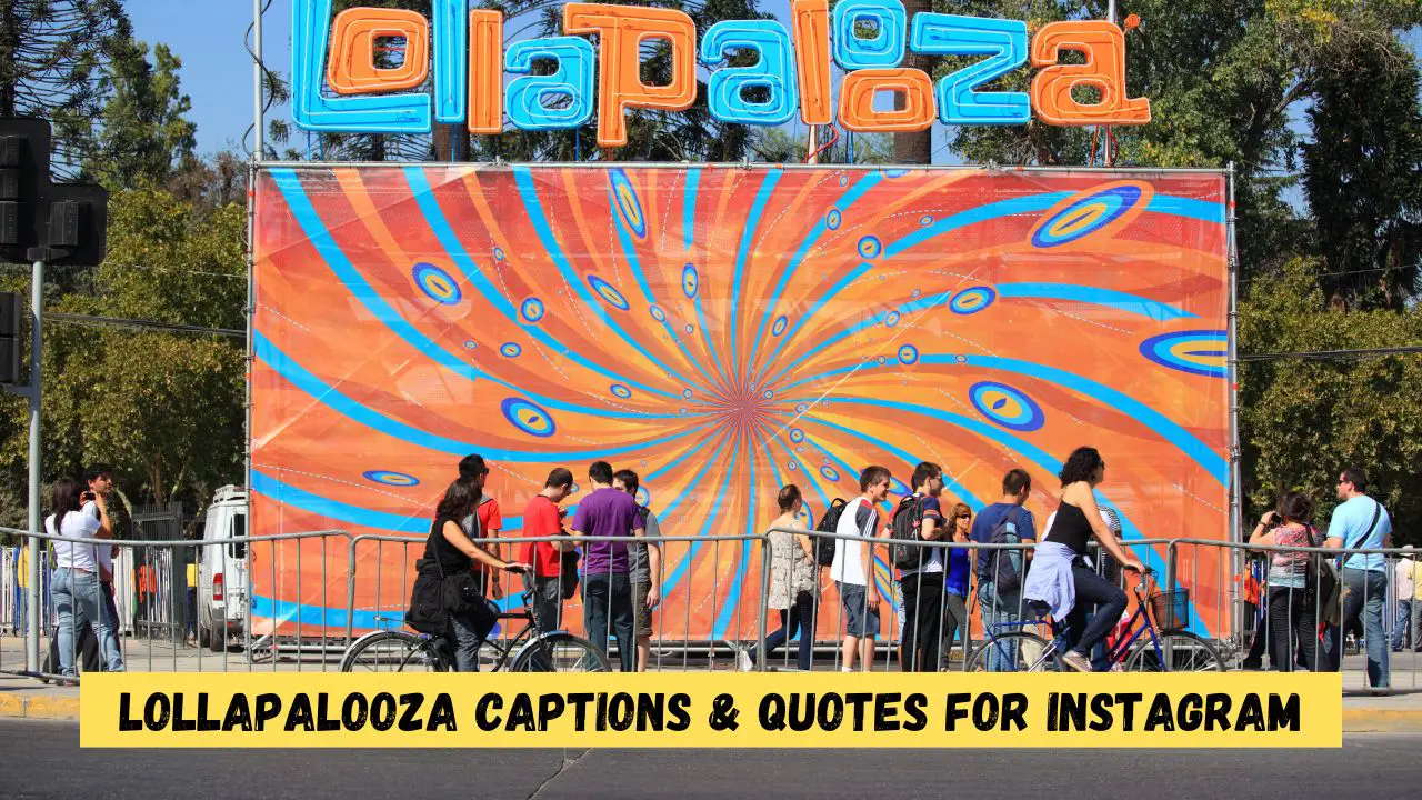 Lollapalooza Captions & Quotes for Instagram