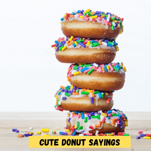 Cute Donut Sayings