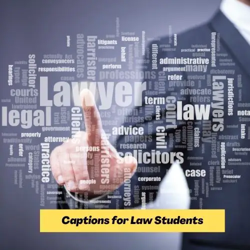 Captions for Law Students