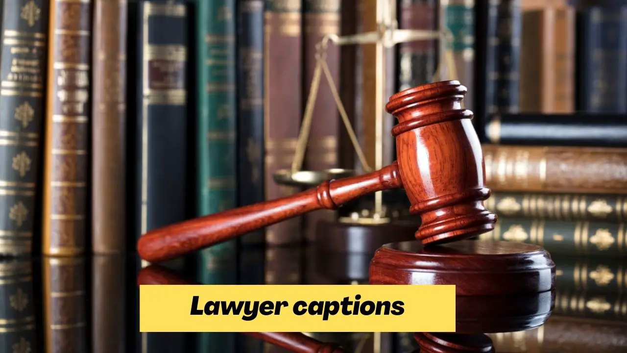 Lawyer Captions
