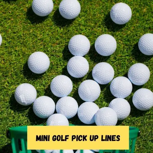 Mini Golf Pick Up Lines