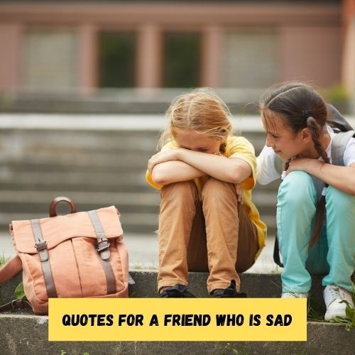 Quotes for a Friend Who is Sad