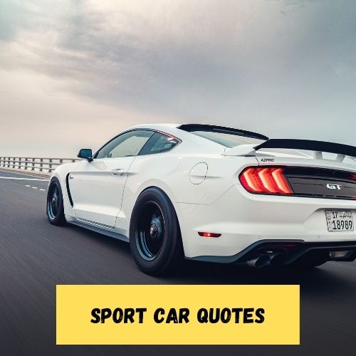Sport Car Quotes