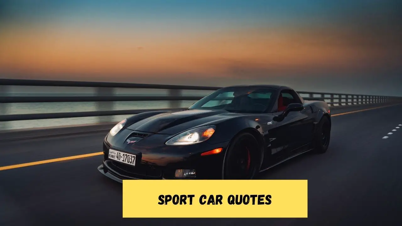 Sport Car Quotes