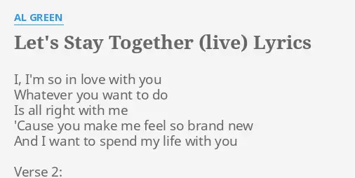good love song lyrics
