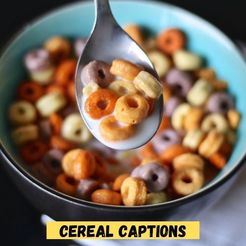 Cereal Captions
