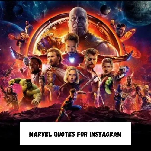 Marvel Quotes for Instagram