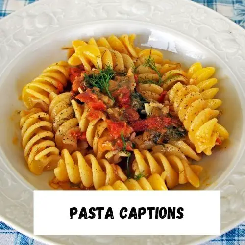 Pasta Captions