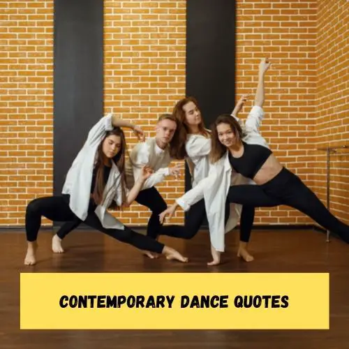 Short Contemporary Dance Quotes